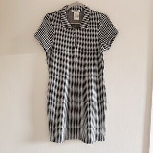 Houndstooth Bodycon Dress